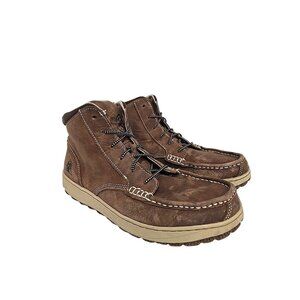 Rocky Men's Dry Strike 5" Soft Toe Slip Resistant RKS0632 Work Boot Brown 11M
